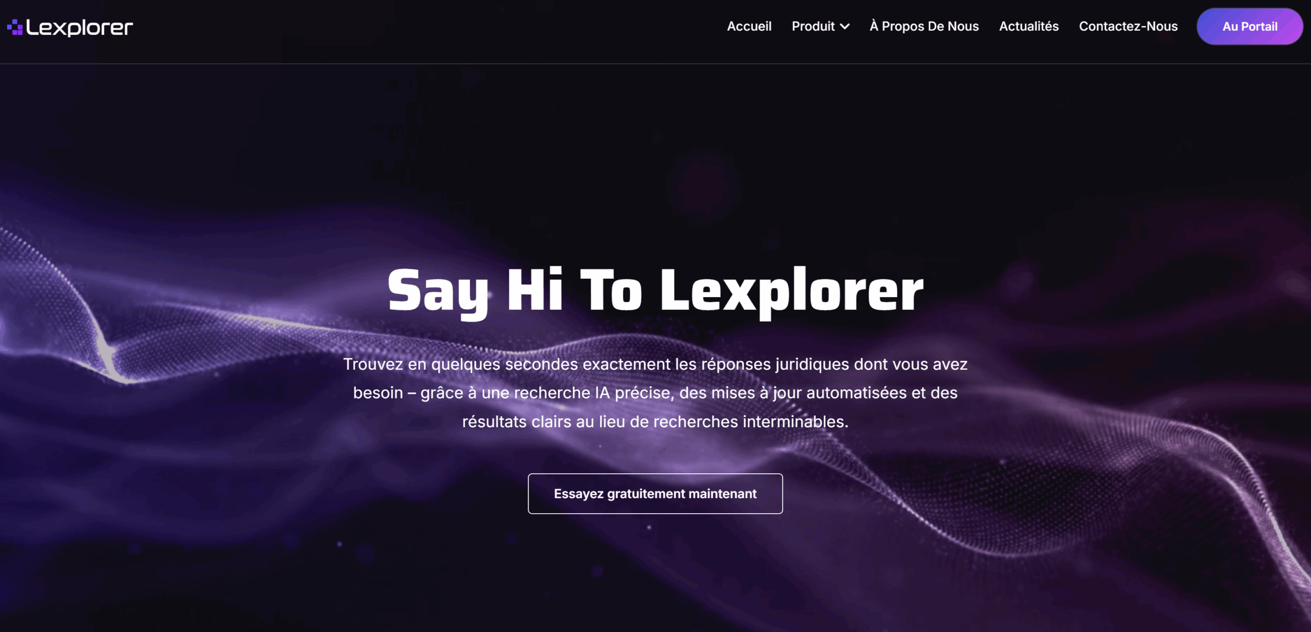 Lexplorer Outil IA juridique