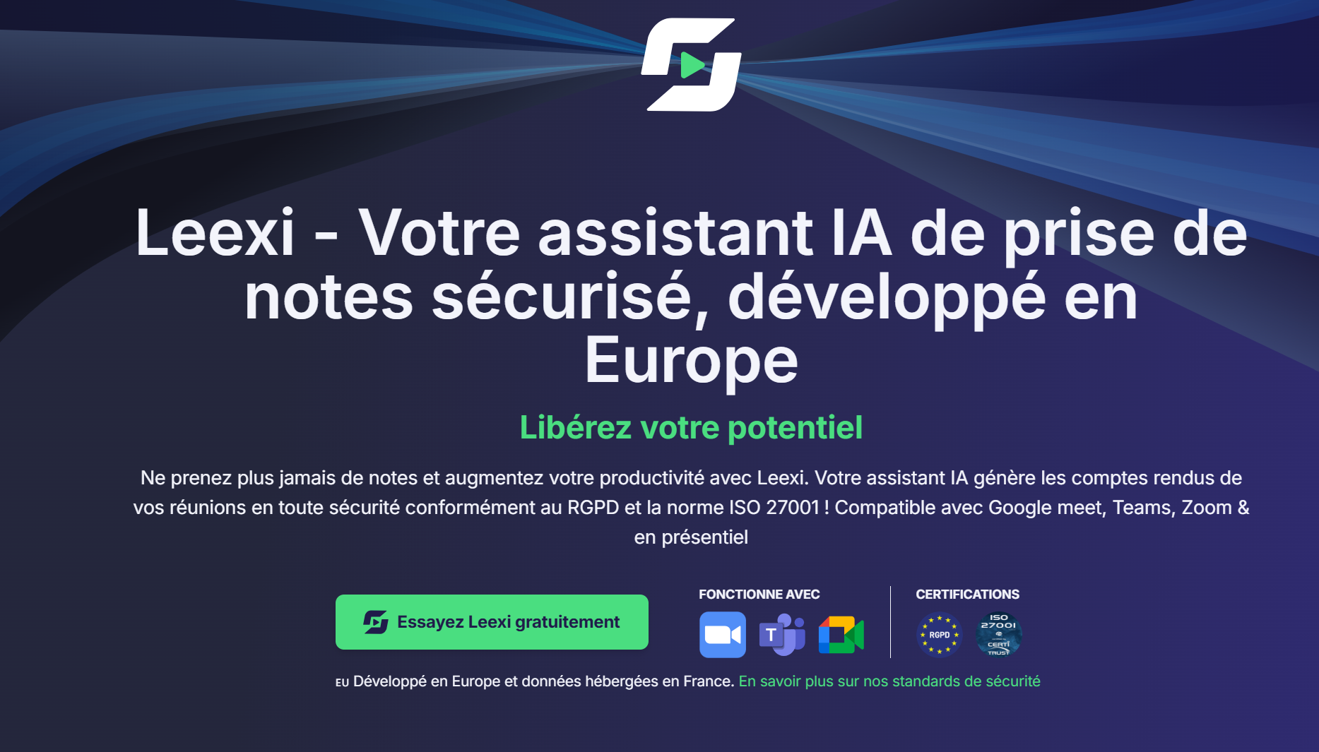 Leexi, Outil IA pour compte rendu de réunion