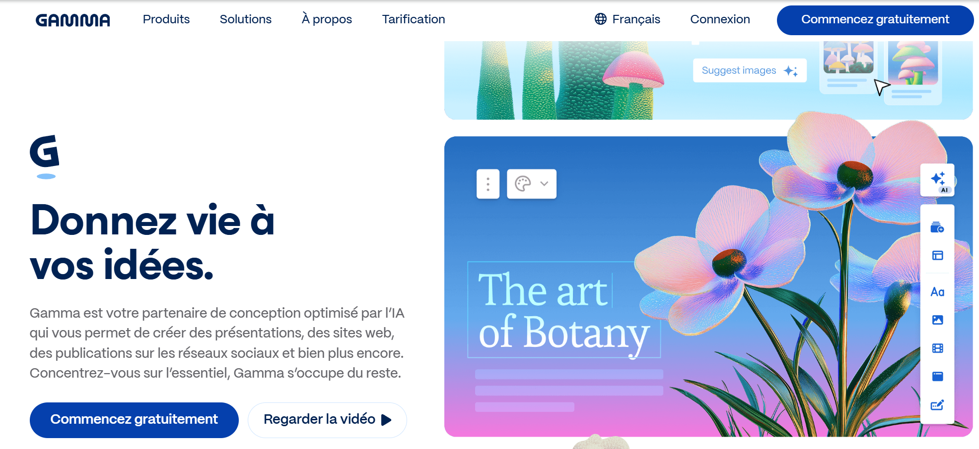 Gamma, Outil IA multitâches pour entreprise