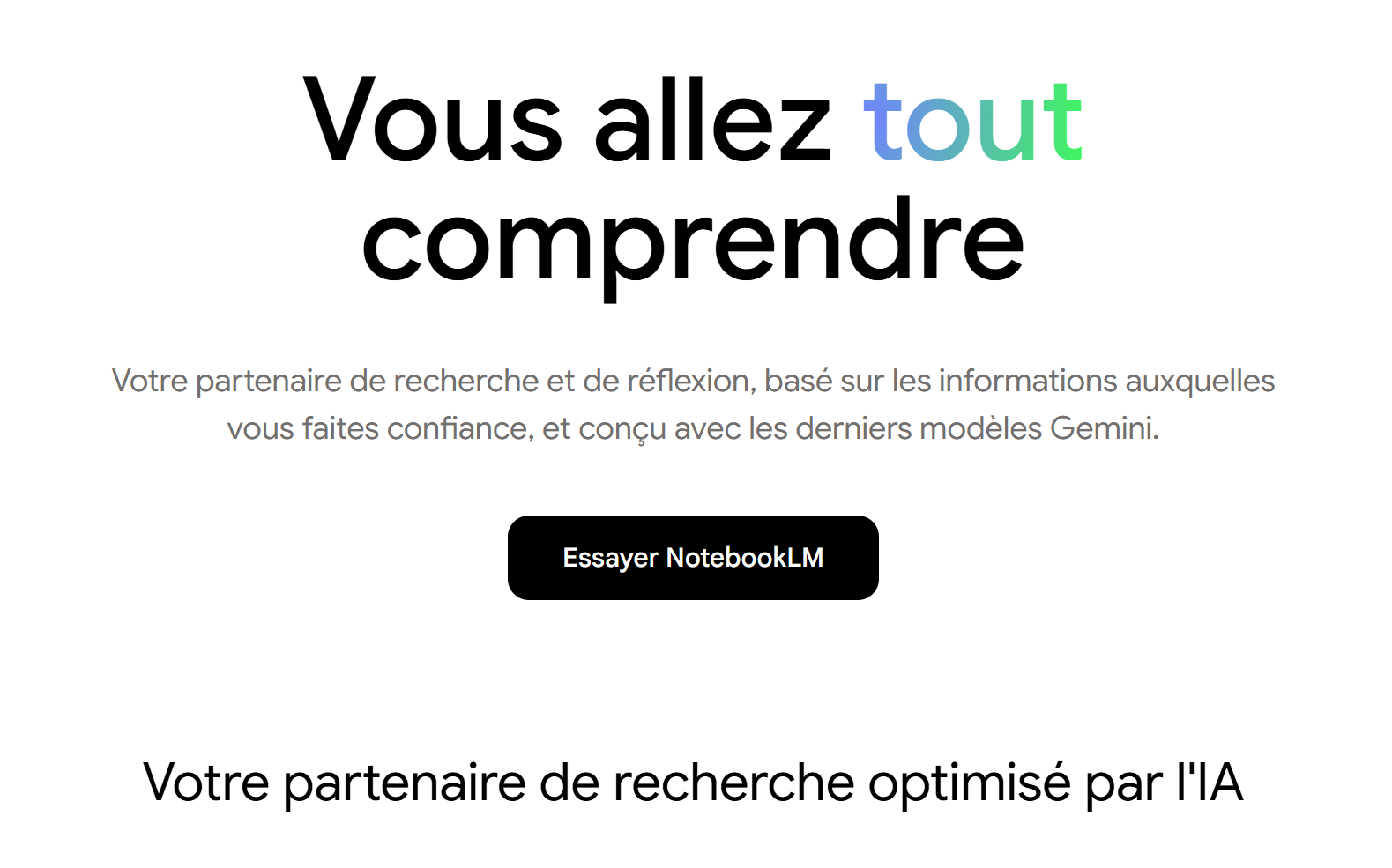 Notebook LM, Outil IA multitâches pour entreprise
