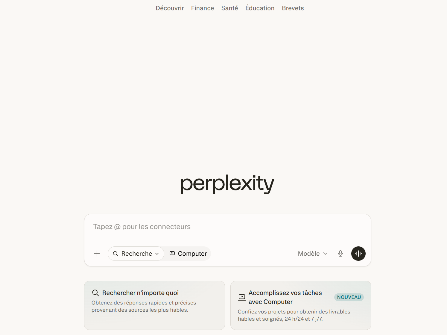 Perplexity, Outil IA pour recherche sourcée pour entreprise
