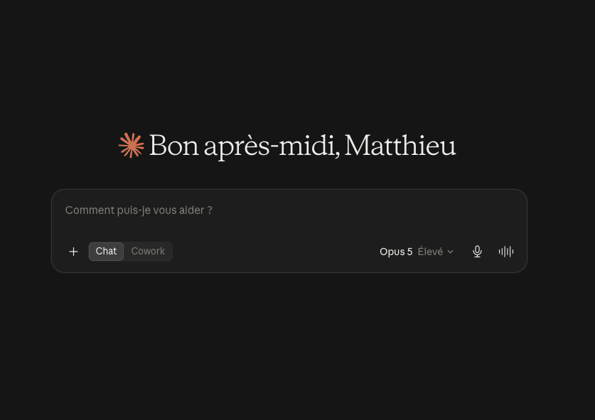 Matthieu - Claude AI